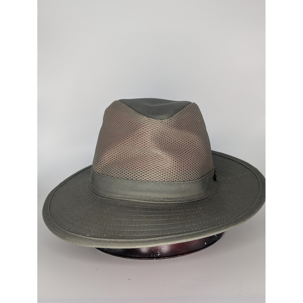 RedHead Brand Co Olive Green Mesh Crown Sun Hat Wide Brim Outdoor Hiking XL